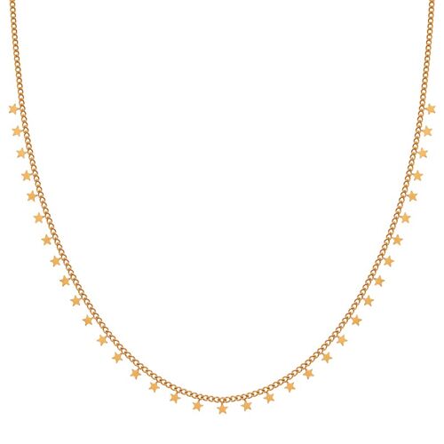 Necklace tiny stars - adult - gold