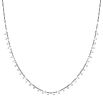 COLLIER TINY NORTHSTARS - ADULTE - ARGENT