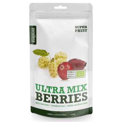 Beeren Ultra Mix (Goji-Beeren, Cranberries, weiße Maulbeeren)