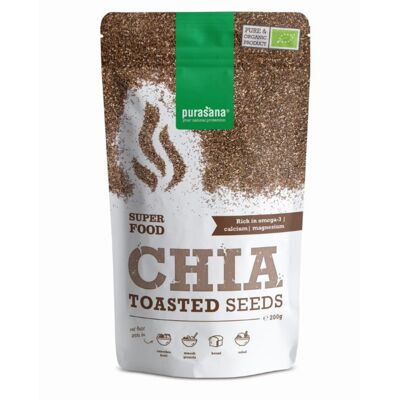 Toasted chia seeds