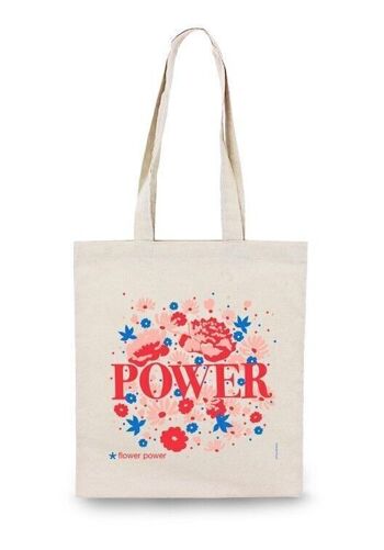 Tote bag Flower Power 1