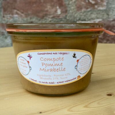 Mirabelle Apple Compote