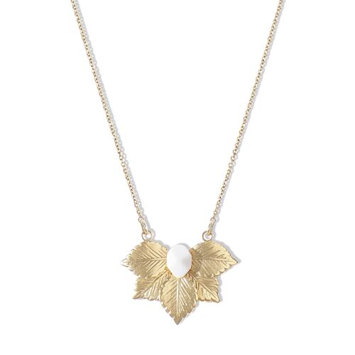 Collier Sunset feuille #2