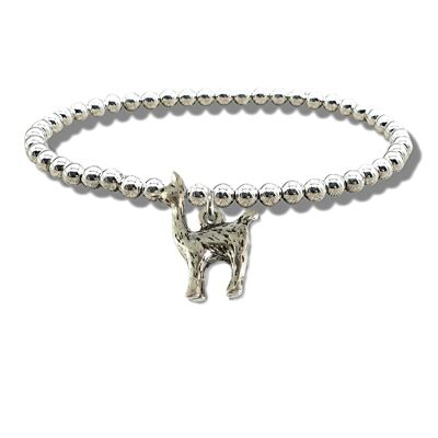 Bracelet Perlé Argent Lama