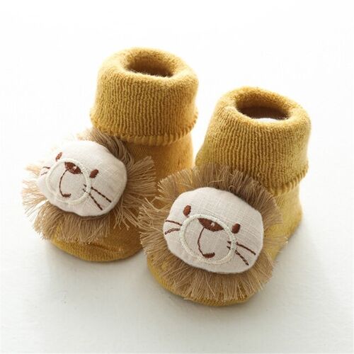 Jungle Lion Baby Socks