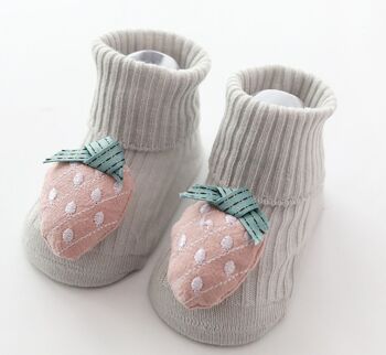 Chaussettes Bébé Fraise