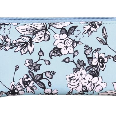 Modern vintage small flat bag cosmetic bag