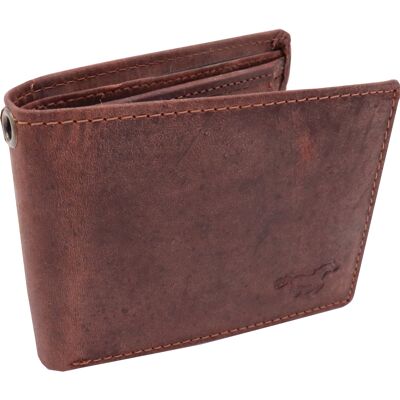 Wallet men - Compact - wallet men - RFID - Leather