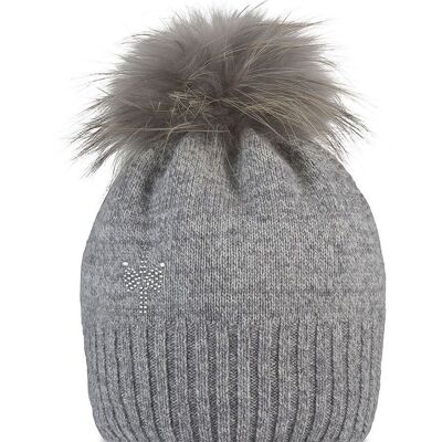 Giulia Gray Beanie Made in Italy