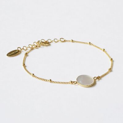 Ginko mother-of-pearl bracelet