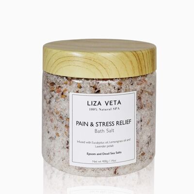 Sel de bain anti-douleur et anti-stress