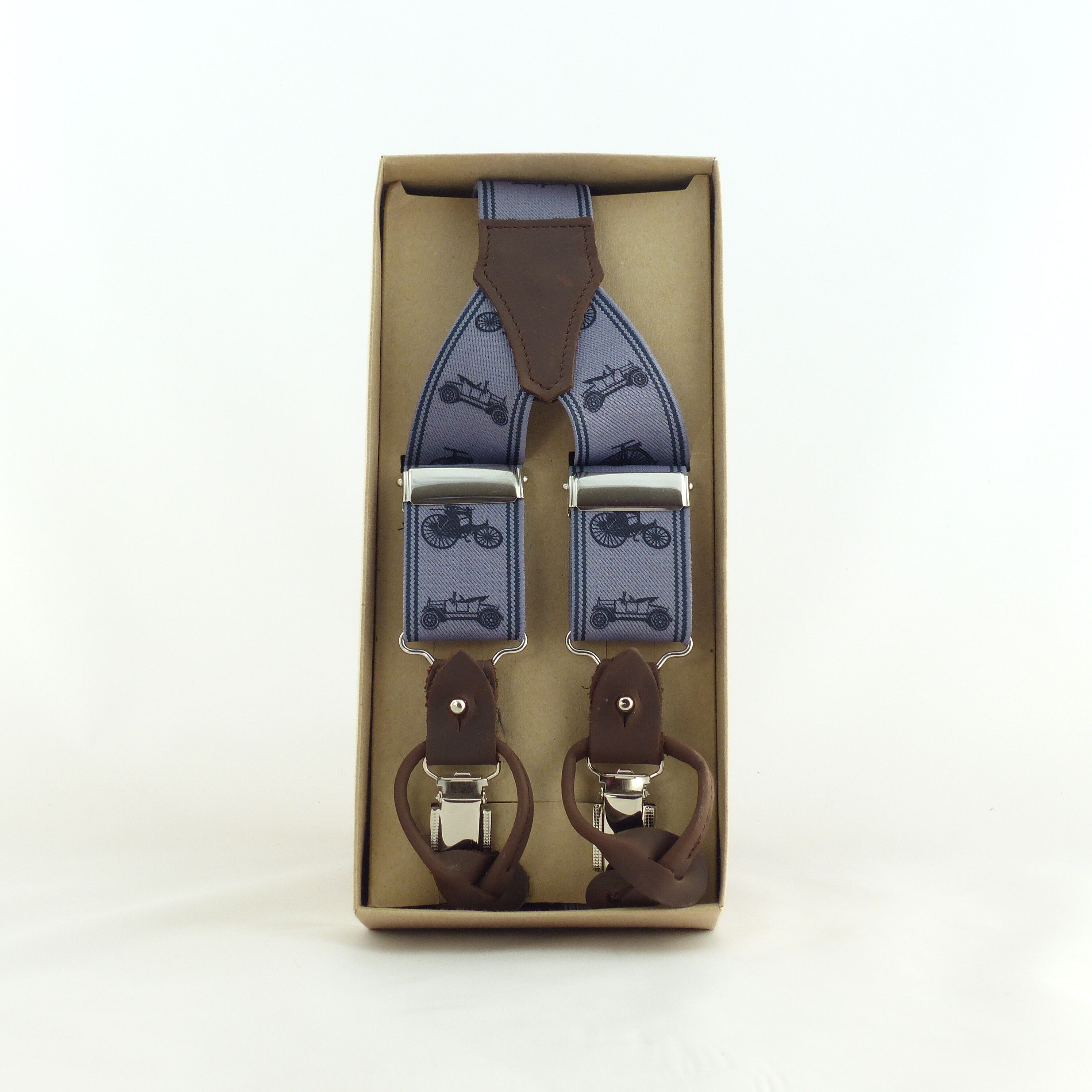 Fliederfarbenes Gummiband für Oldtimer