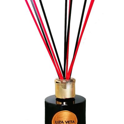 Sweet Orange & Bergamot Reed Diffuser - Black Gloss
