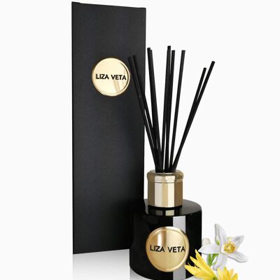 Diffuseur d'Ambiance Néroli & Ylang-Ylang - Noir Brillant