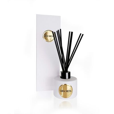 Diffusore a canna di eucalipto e citronella - bianco opaco