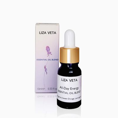 Mezcla de aceite energético para todo el día