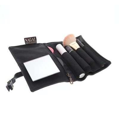 Trousse à maquillage en cuir BELLA