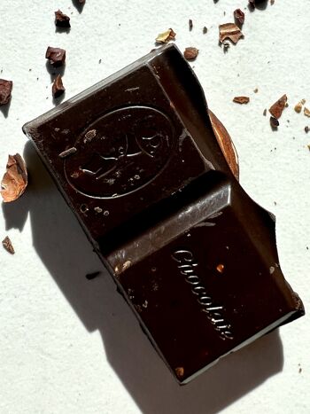 Chocolat Noir Myrtille & Amande 90g (Vegan) 3