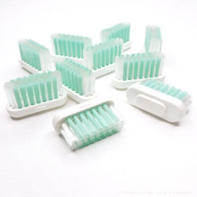 [ABSTAND] Nachfüllpackung mit weichem/mittlerem Kopf für wiederaufladbare Zahnbürste