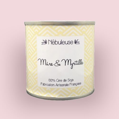 Bougie Pot de Peinture - Mûre & Myrtille - 200g