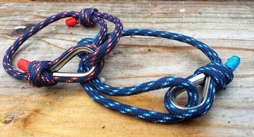 Outdoor Adventure Bracelet, Adjustable Climbing Paracord Wristband.