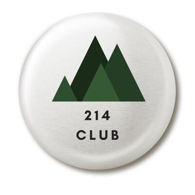 214 Wainwright Club Badge. Fell Walking Achievement Badge, Mountaineering Pin Badge, Lake District Gift.