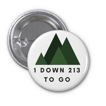214 Insigne du club de Wainwright. Insigne de réalisation de marche tombé, insigne d'épingle d'alpinisme, cadeau de Lake District. 3
