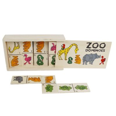 Wooden animal domino, Wooden Toys