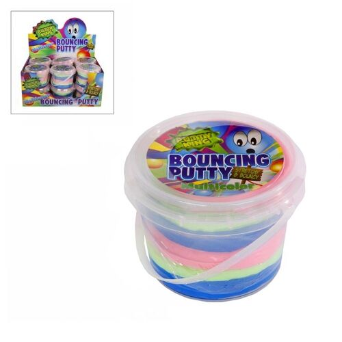 Colorful Rainbow Bouncing Putty