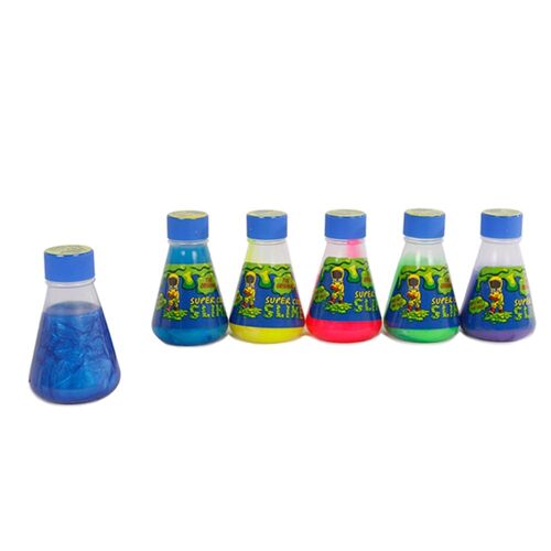 Schleim im Laborglas, Colorful Slime