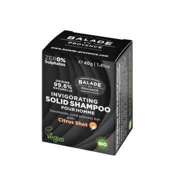Solid shampoo for men 40G 3