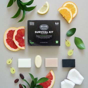 Solid Cosmetic Trial Kit for Men "Survival Kit for men" 2