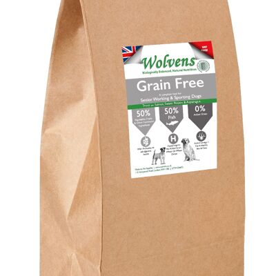 Wolvens Grain Free Senior Dog Food. Trout & Salmon - 15kg
