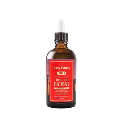 Organic virgin Baobab oil - EASY POUSS - 100 ml