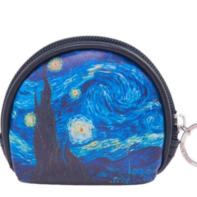 Wallet Round Small - Starry Night