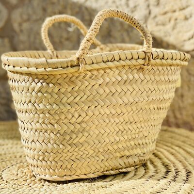 PALM BASKET WITH PITA HANDLE (KS015)