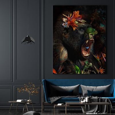 Monkey - 100 X 150 - Canvas