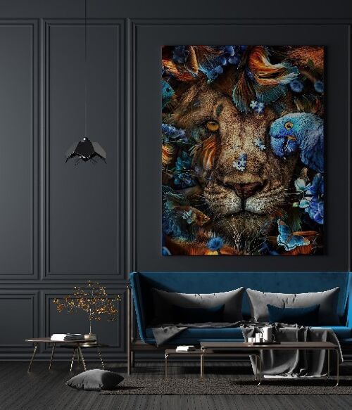 Lion III - 40 x 50 - Canvas