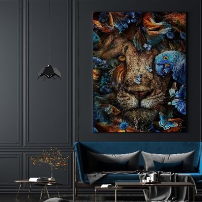 Lion III - 70 x 100 - Canvas