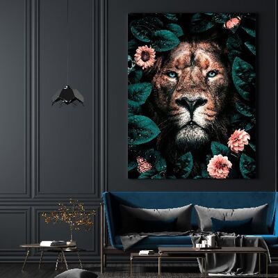 Lion II - 30 x 40 - Toile