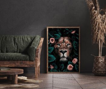 Lion II - 50 x 70 - Affiche 2