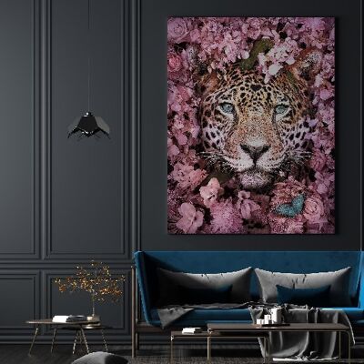 Leopard - 100 x 150 - Leinwand