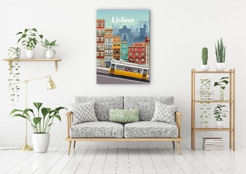 Lisbon - 40 x 30 - Canvas