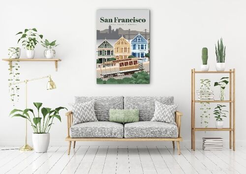 San Francisco - 100 X 150 - Canvas