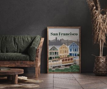 San Francisco - 40 x 30 - Affiche 2