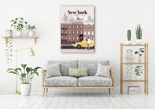 New York - 100 X 150 - Canvas