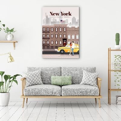 New York - 100 X 150 - Canvas