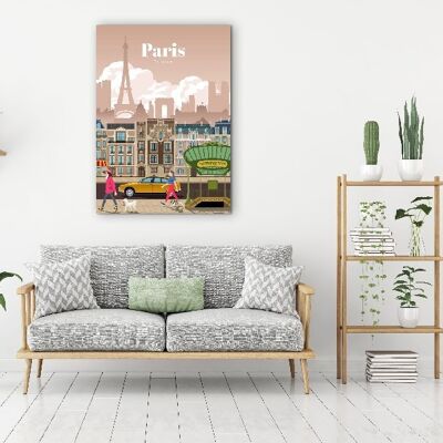 Paris - 100 X 150 - Canvas