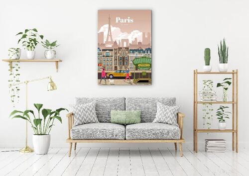 Paris - 40 x 50 - Canvas