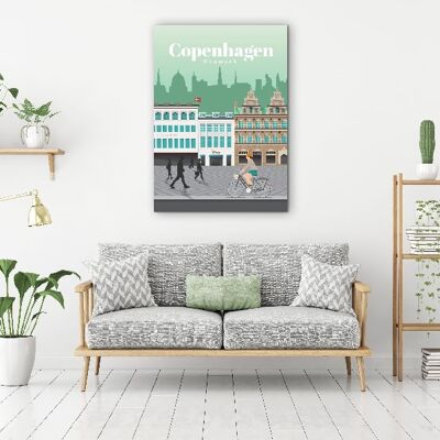 Kopenhagen - 40 x 50 - Leinwand